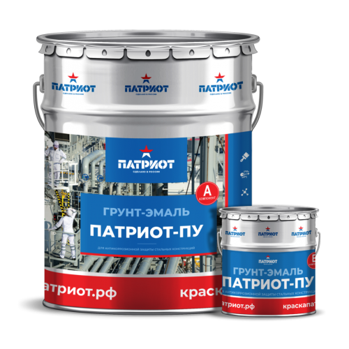 Грунт-эмаль «ПАТРИОТ-ПУ»